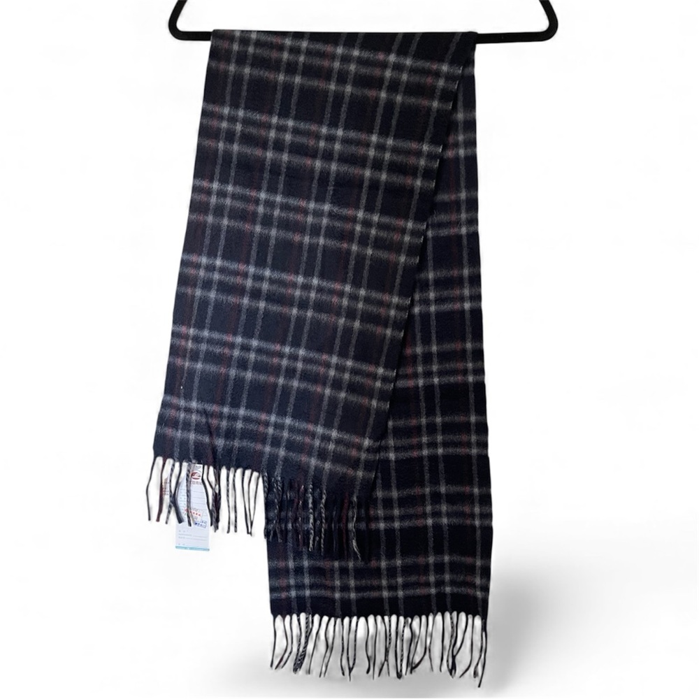 NWT Erdos Plaid Cashmere Scarf